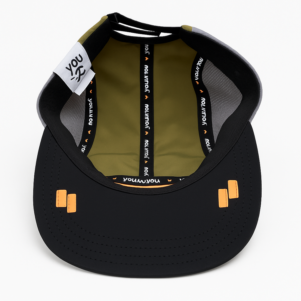 YOURUNYOU - Florida Trail Hat - 5 Panel Endurance Hat for Trail Runners & Hikers