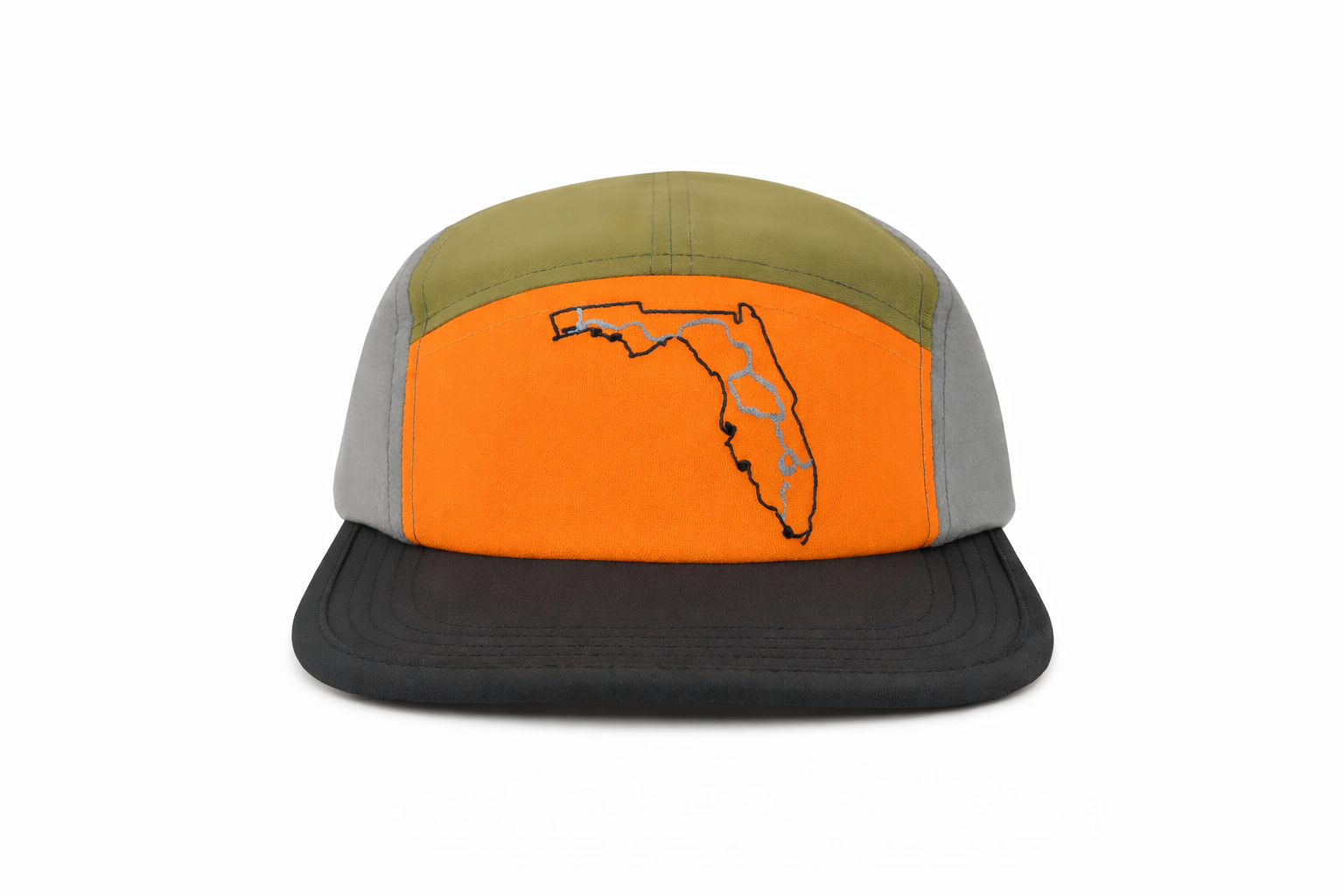 YOURUNYOU - Florida Trail Hat - 5 Panel Endurance Hat for Trail Runners & Hikers